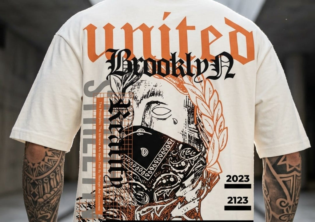 Stallion Oversized T-shirt off white