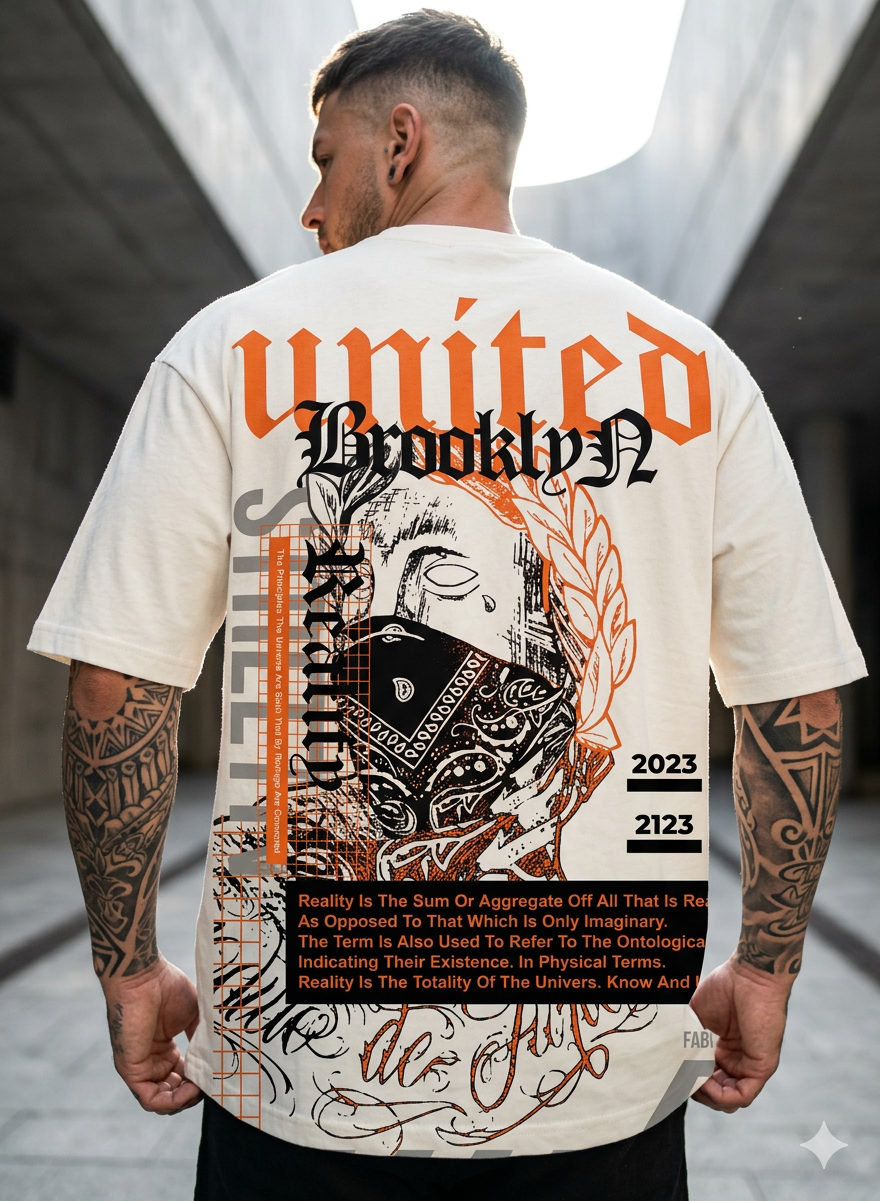 Stallion Oversized T-shirt off white